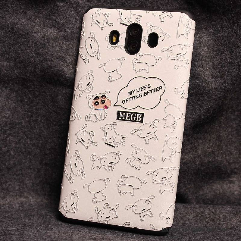 Hülle Huawei Mate 10 Silikon Anti-sturz Persönlichkeit, Case Huawei Mate 10 Taschen Handyhüllen Rosa