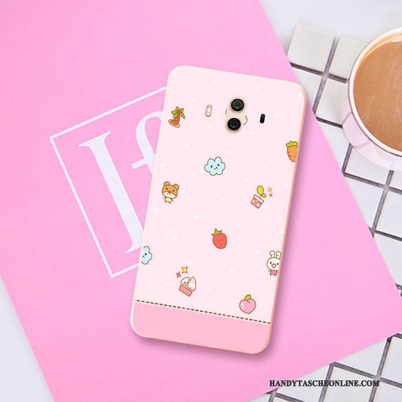 Hülle Huawei Mate 10 Silikon Mini Frisch, Case Huawei Mate 10 Weiche Trend Handyhüllen