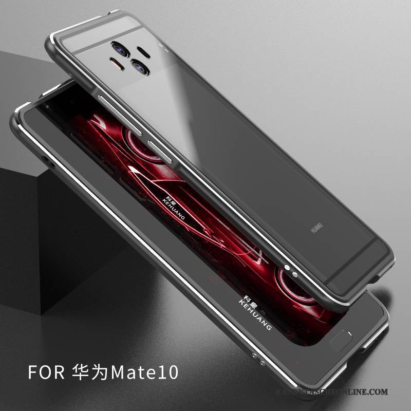 Hülle Huawei Mate 10 Taschen Anti-sturz Transparent, Case Huawei Mate 10 Schutz Lila Einfach