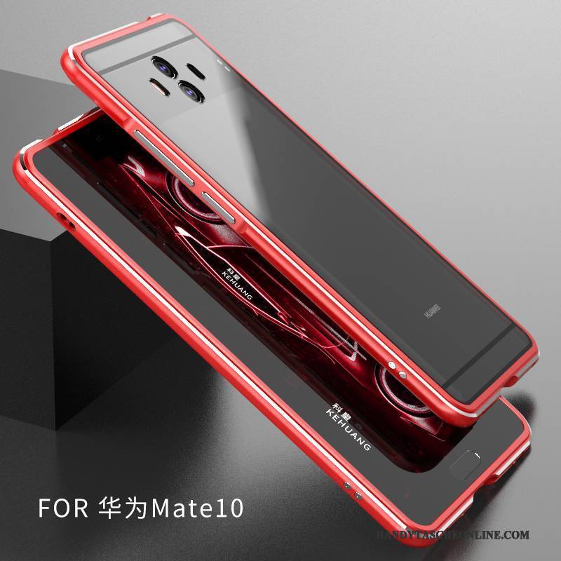 Hülle Huawei Mate 10 Taschen Anti-sturz Transparent, Case Huawei Mate 10 Schutz Lila Einfach