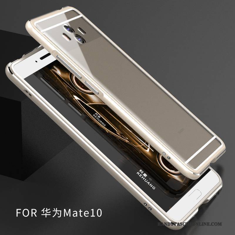 Hülle Huawei Mate 10 Taschen Anti-sturz Transparent, Case Huawei Mate 10 Schutz Lila Einfach