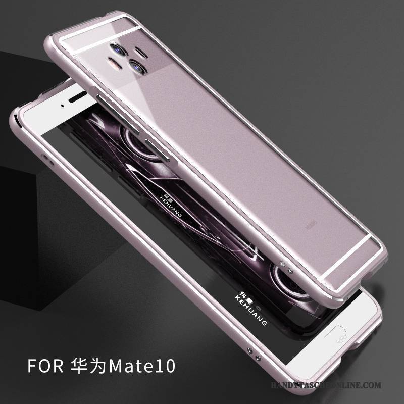 Hülle Huawei Mate 10 Taschen Anti-sturz Transparent, Case Huawei Mate 10 Schutz Lila Einfach