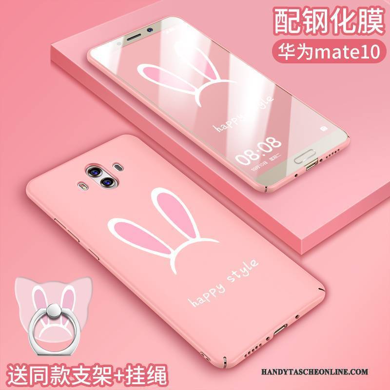Hülle Huawei Mate 10 Taschen Handyhüllen Grün, Case Huawei Mate 10 Kreativ Persönlichkeit Nette