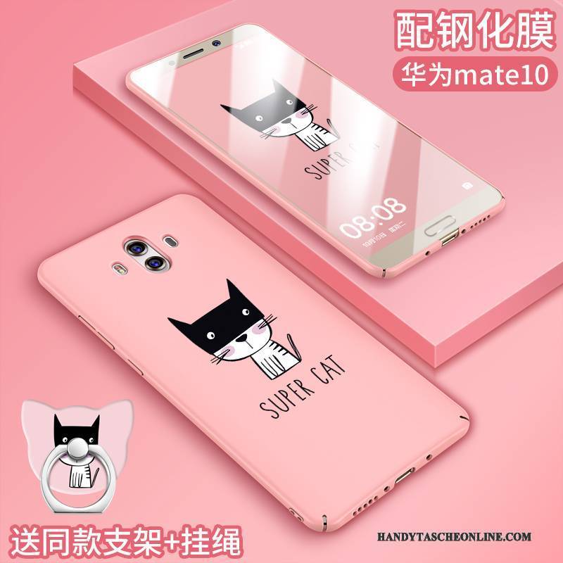 Hülle Huawei Mate 10 Taschen Handyhüllen Grün, Case Huawei Mate 10 Kreativ Persönlichkeit Nette