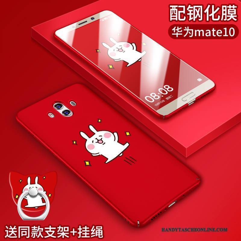 Hülle Huawei Mate 10 Taschen Handyhüllen Grün, Case Huawei Mate 10 Kreativ Persönlichkeit Nette