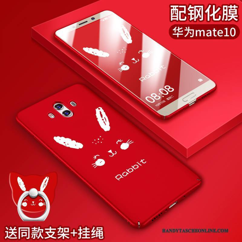 Hülle Huawei Mate 10 Taschen Handyhüllen Grün, Case Huawei Mate 10 Kreativ Persönlichkeit Nette