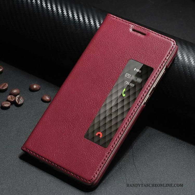 Hülle Huawei Mate 10 Taschen Schwarz Handyhüllen, Case Huawei Mate 10 Folio Anti-sturz