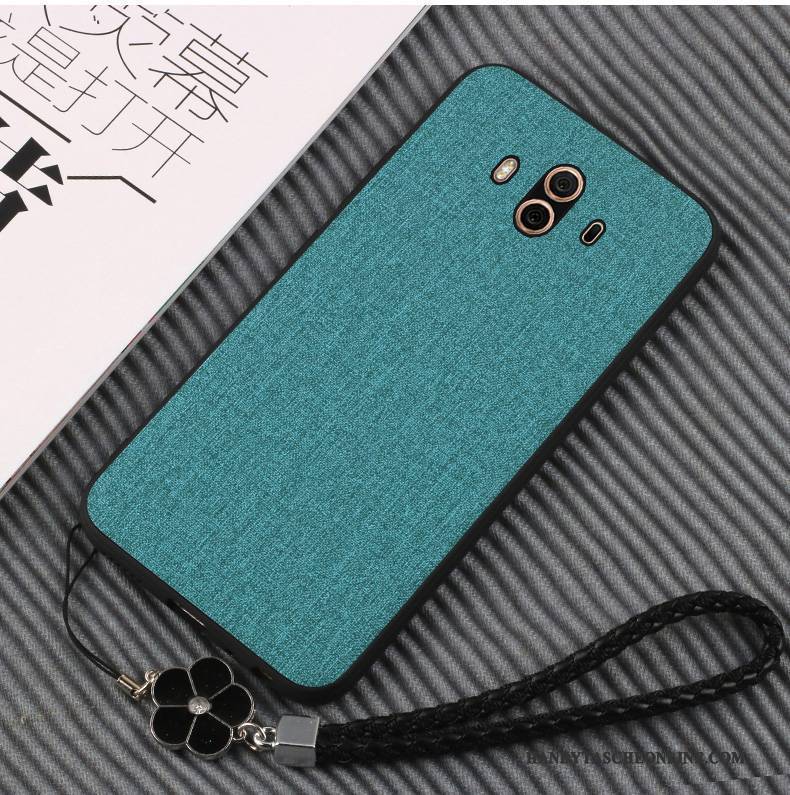 Hülle Huawei Mate 10 Weiche Grün Handyhüllen, Case Huawei Mate 10 Taschen