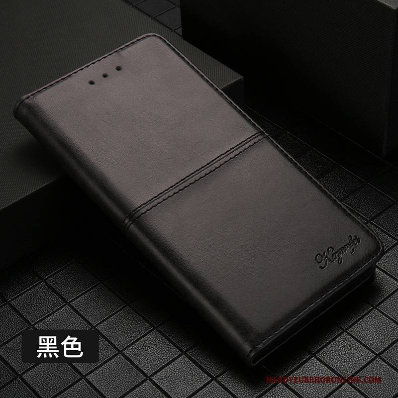 Hülle Huawei Mate 30 Pro Folio Karte Rot, Case Huawei Mate 30 Pro Lederhülle Handyhüllen Anti-sturz