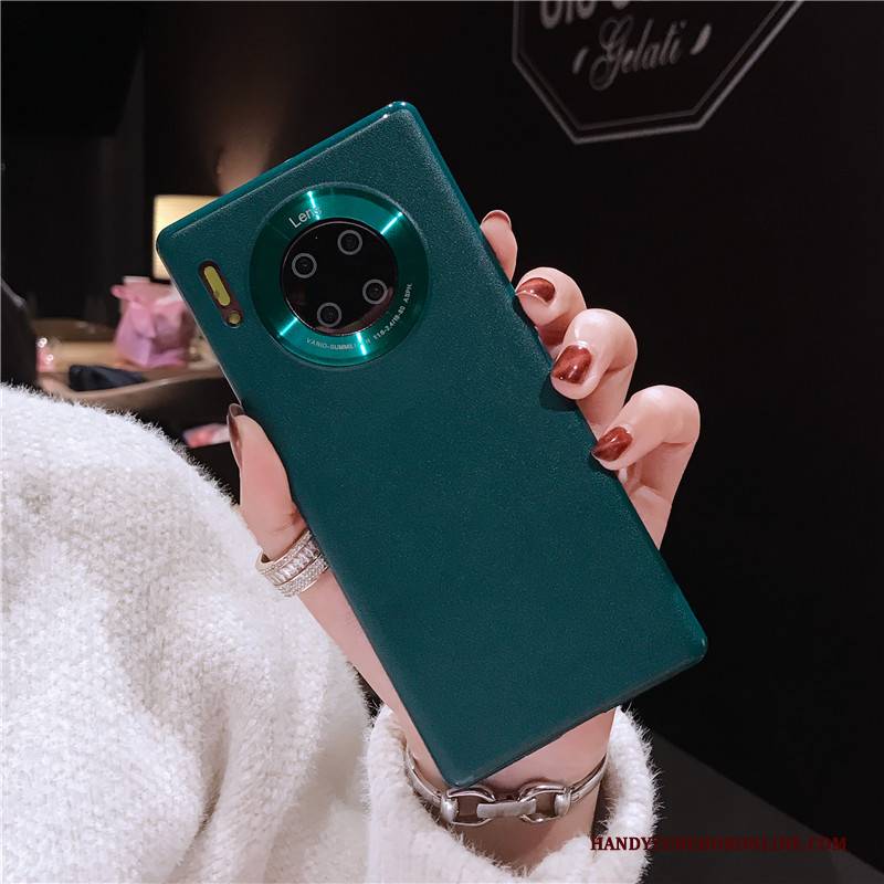 Hülle Huawei Mate 30 Taschen Handyhüllen Einfarbig, Case Huawei Mate 30 Kreativ Anti-sturz High-end