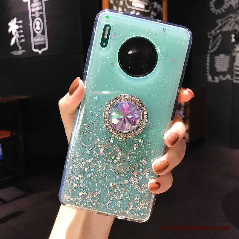Hülle Huawei Mate 30 Weiche Pulver Ring, Case Huawei Mate 30 Taschen Handyhüllen Neu