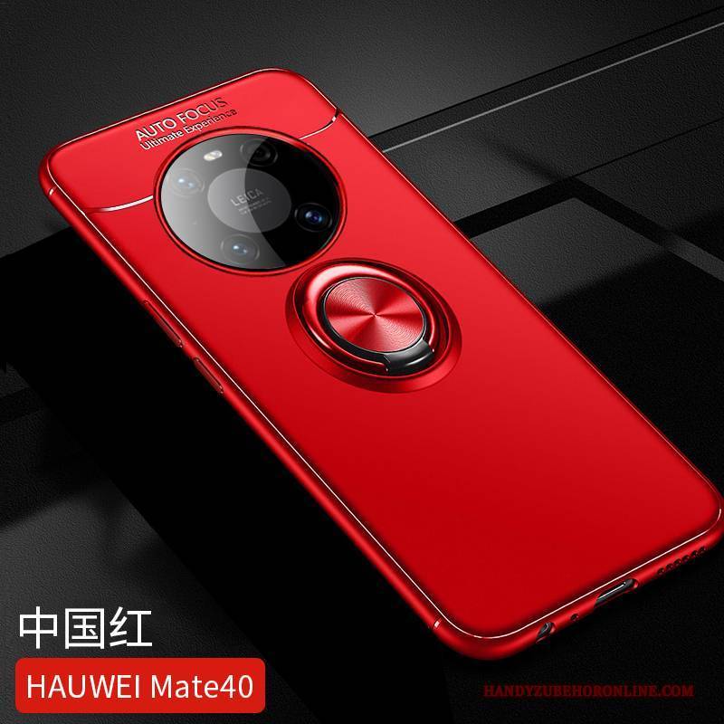 Hülle Huawei Mate 40 Schutz Magnetismus Nubuck, Case Huawei Mate 40 Taschen Schlank Anti-sturz