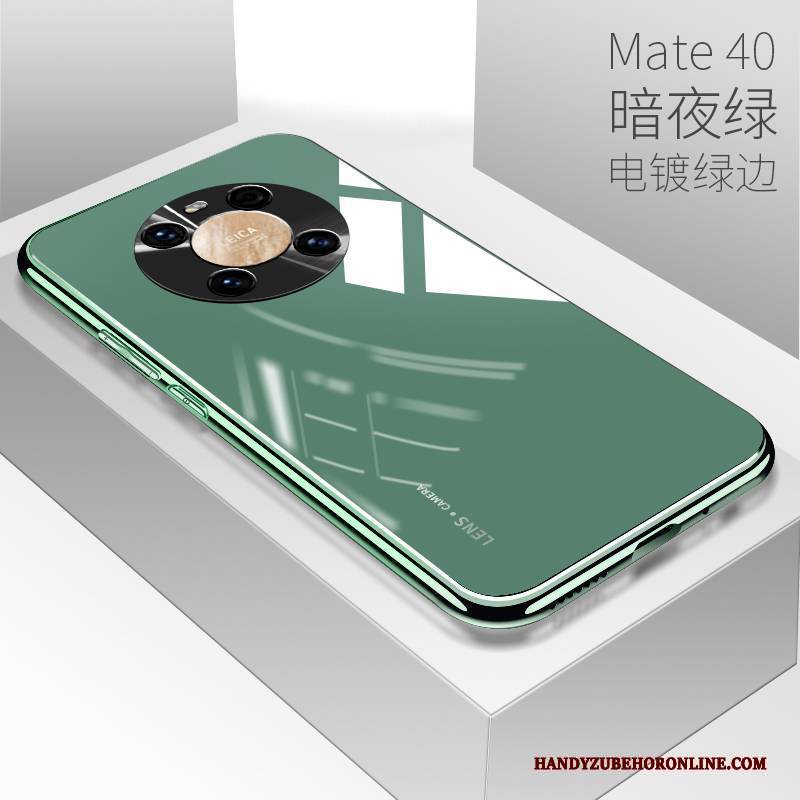 Hülle Huawei Mate 40 Taschen Anti-sturz Handyhüllen, Case Huawei Mate 40 Gelb Netto Rot