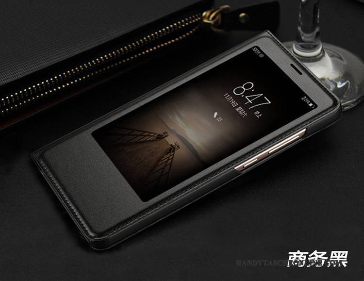 Hülle Huawei Mate 9 Lederhülle Handyhüllen Anti-sturz, Case Huawei Mate 9 Taschen Rosegold
