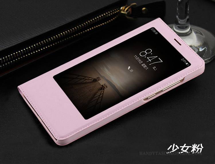 Hülle Huawei Mate 9 Lederhülle Handyhüllen Anti-sturz, Case Huawei Mate 9 Taschen Rosegold