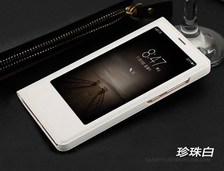 Hülle Huawei Mate 9 Lederhülle Handyhüllen Anti-sturz, Case Huawei Mate 9 Taschen Rosegold