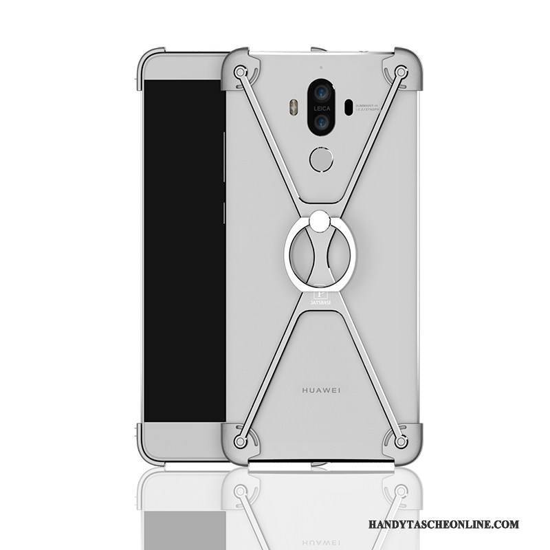 Hülle Huawei Mate 9 Metall Grenze Ring, Case Huawei Mate 9 Rosegold Anti-sturz