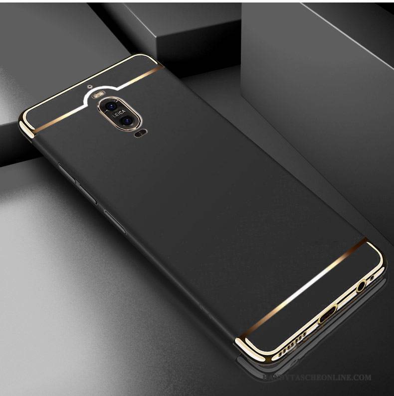 Hülle Huawei Mate 9 Pro Kreativ Persönlichkeit Blau, Case Huawei Mate 9 Pro Metall Grenze