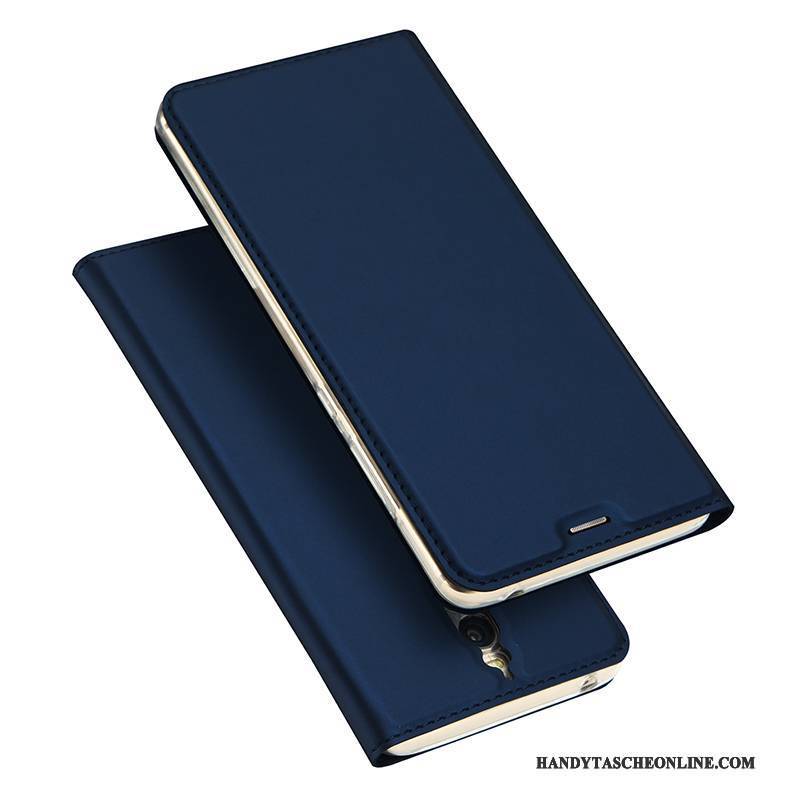 Hülle Huawei Mate 9 Pro Taschen Gold Business, Case Huawei Mate 9 Pro Folio Handyhüllen