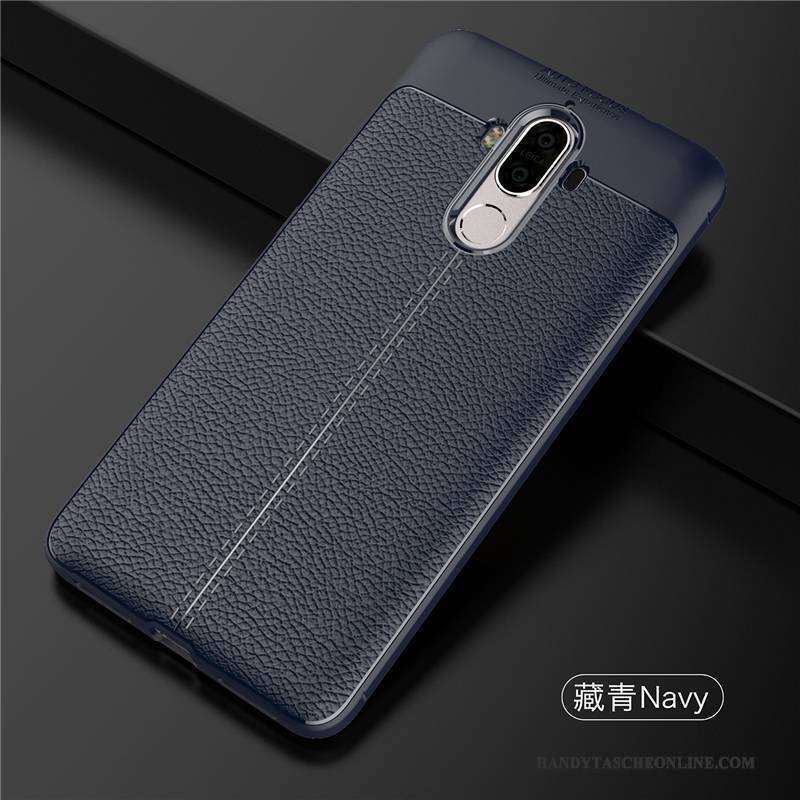 Hülle Huawei Mate 9 Silikon Schwarz Handyhüllen, Case Huawei Mate 9 Taschen Trend Anti-sturz