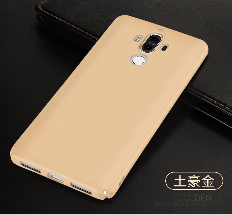 Hülle Huawei Mate 9 Taschen Rot Trend, Case Huawei Mate 9 Schutz Einfach Nubuck
