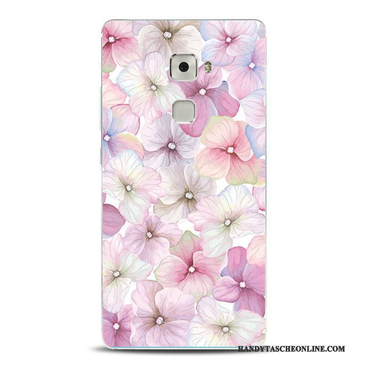 Hülle Huawei Mate S Prägung Blumen Persönlichkeit, Case Huawei Mate S Weiche Handyhüllen Jugend