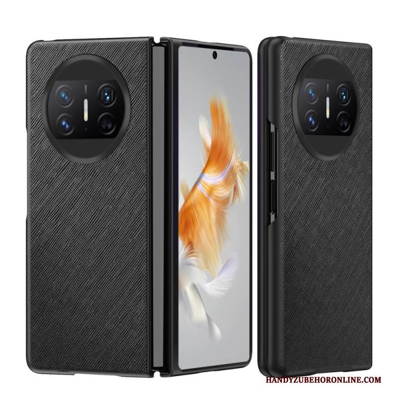 Hülle Huawei Mate X3 Handyhülle Gewebte Textur
