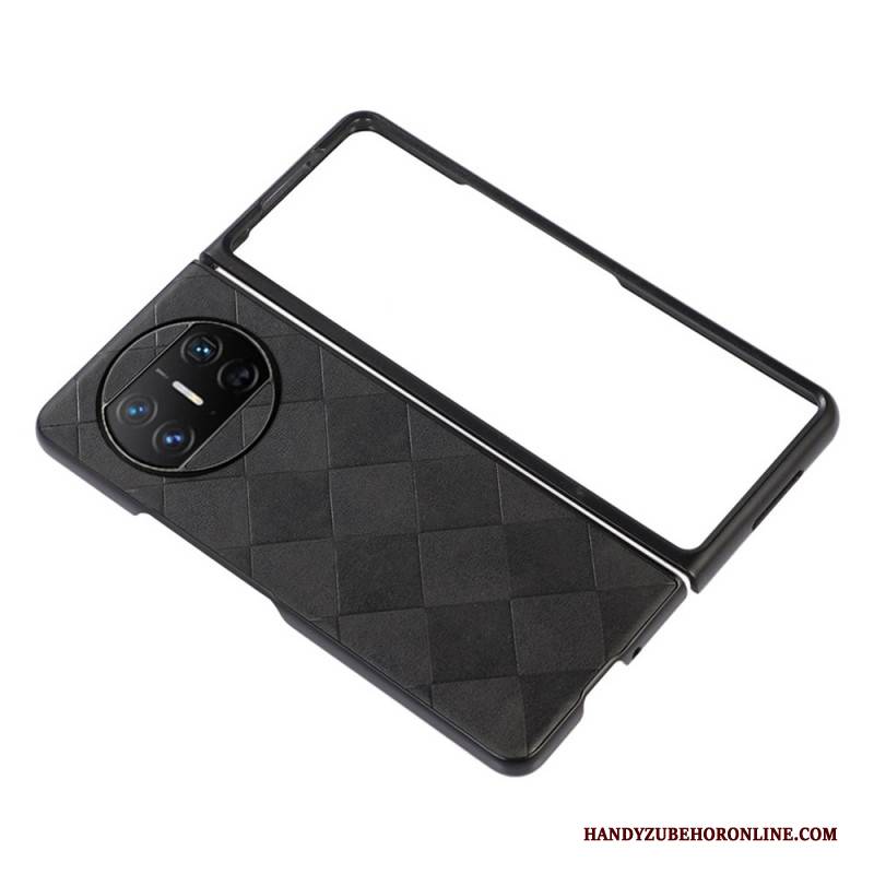 Hülle Huawei Mate X3 Handyhülle Kunstleder Mit Karomuster