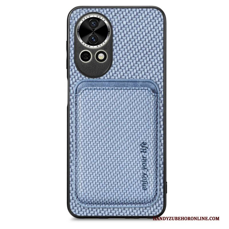 Hülle Huawei Nova 13 Abnehmbarer Magnetischer Kartenhalter