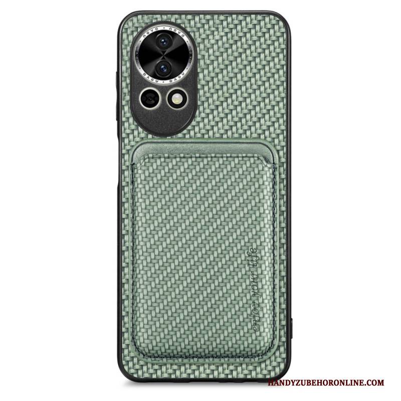 Hülle Huawei Nova 13 Abnehmbarer Magnetischer Kartenhalter