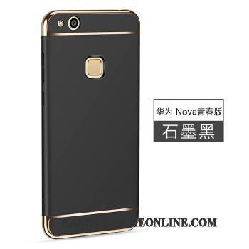 Hülle Huawei Nova Schutz Handyhüllen Dunkelblau, Case Huawei Nova Grün Pu
