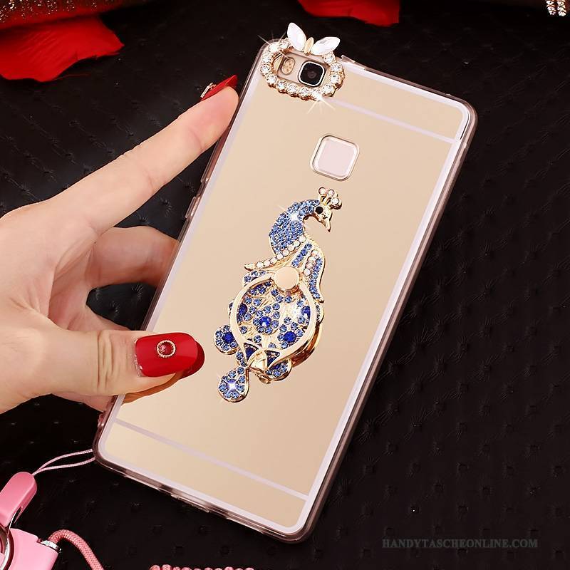 Hülle Huawei Nova Silikon Handyhüllen Anti-sturz, Case Huawei Nova Weiche Hängende Verzierungen Ring