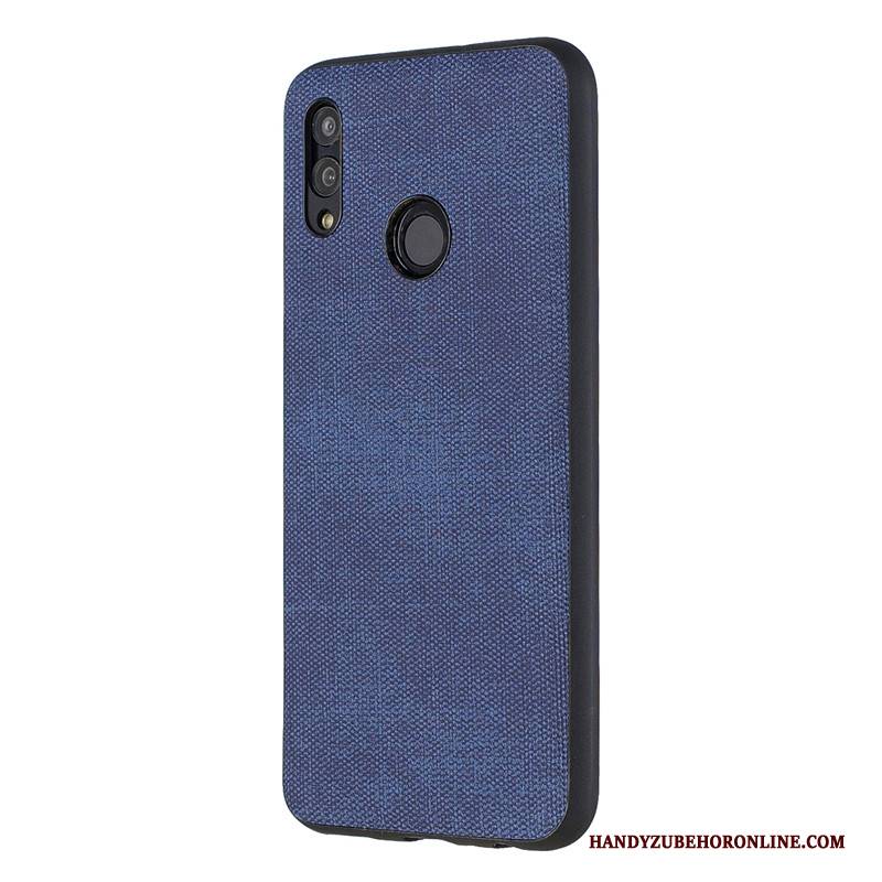 Hülle Huawei P Smart+ 2019 Weiche Jugend Handyhüllen, Case Huawei P Smart+ 2019 Schutz Denim Business