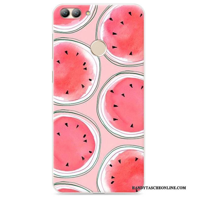 Hülle Huawei P Smart Silikon Anti-sturz Blau, Case Huawei P Smart Weiche Persönlichkeit Handyhüllen