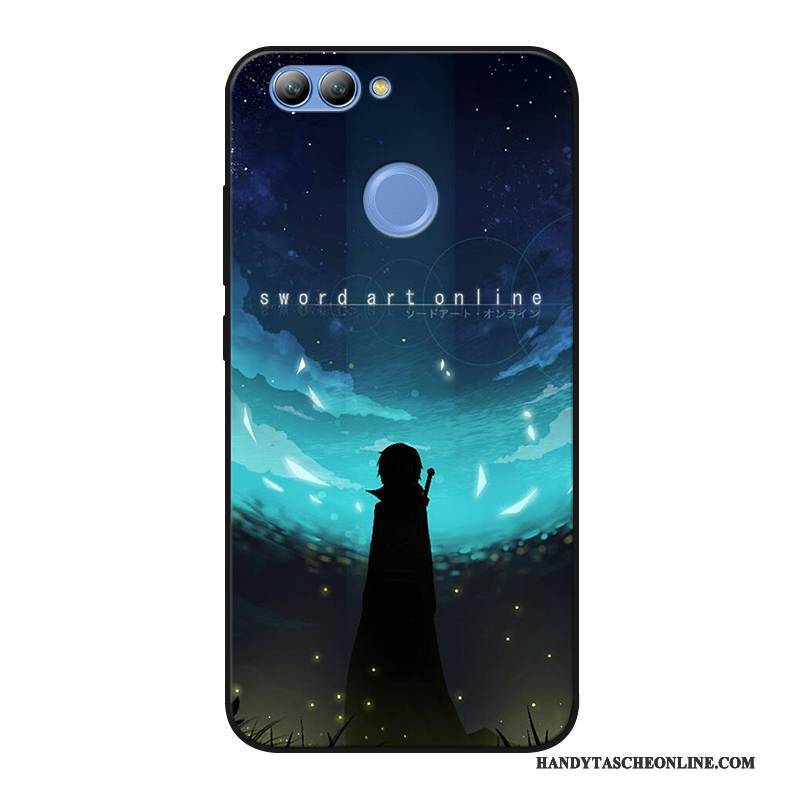 Hülle Huawei P Smart Weiche Lila Handyhüllen, Case Huawei P Smart Silikon