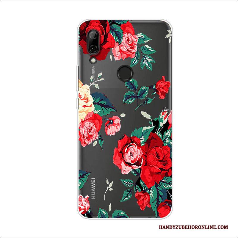 Hülle Huawei P Smart Z Taschen Anti-sturz Schmetterlingsblumen, Case Huawei P Smart Z Silikon Trend Handyhüllen