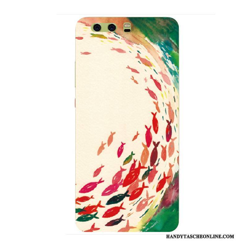 Hülle Huawei P10 Farbe Trendmarke Nubuck, Case Huawei P10 Taschen Handyhüllen Liebhaber