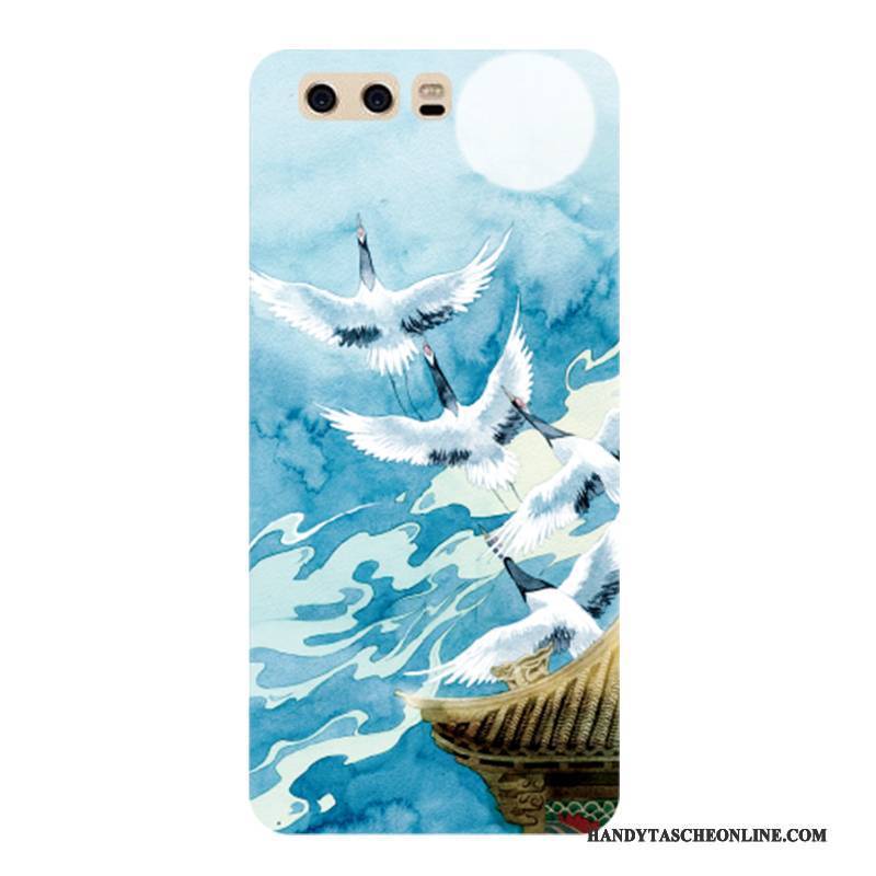 Hülle Huawei P10 Farbe Trendmarke Nubuck, Case Huawei P10 Taschen Handyhüllen Liebhaber