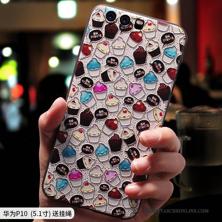 Hülle Huawei P10 Kreativ Persönlichkeit Anti-sturz, Case Huawei P10 Farbe Trend Handyhüllen