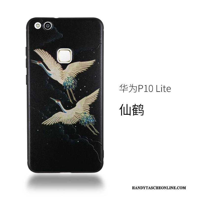 Hülle Huawei P10 Lite Farbe Hängende Verzierungen Handyhüllen, Case Huawei P10 Lite Halterung Anti-sturz