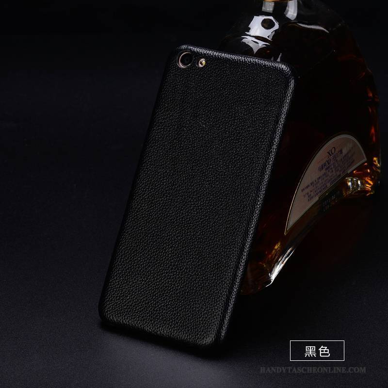 Hülle Huawei P10 Lite Leder Hintere Abdeckung Gold, Case Huawei P10 Lite Lederhülle Jugend Angepasst