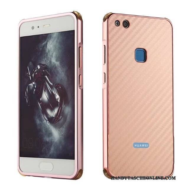Hülle Huawei P10 Lite Metall Überzug Faser, Case Huawei P10 Lite Taschen Muster Jugend