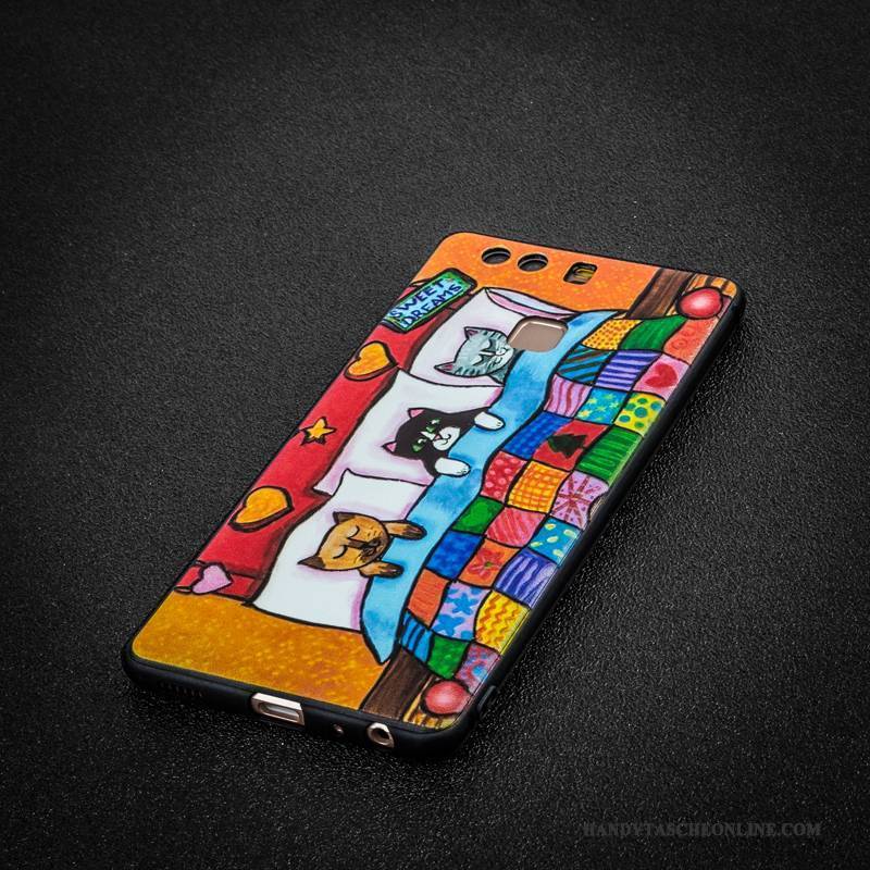 Hülle Huawei P10 Plus Kreativ Hund Persönlichkeit, Case Huawei P10 Plus Schutz Handyhüllen Katzen