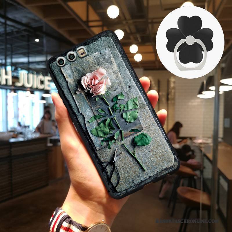 Hülle Huawei P10 Plus Kreativ Hängende Verzierungen Persönlichkeit, Case Huawei P10 Plus Silikon Anti-sturz Trend