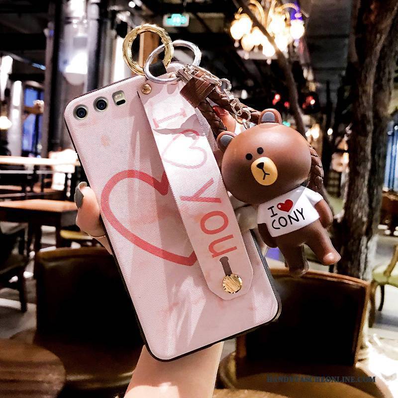 Hülle Huawei P10 Plus Kreativ Weiß Handyhüllen, Case Huawei P10 Plus Taschen Persönlichkeit Liebe