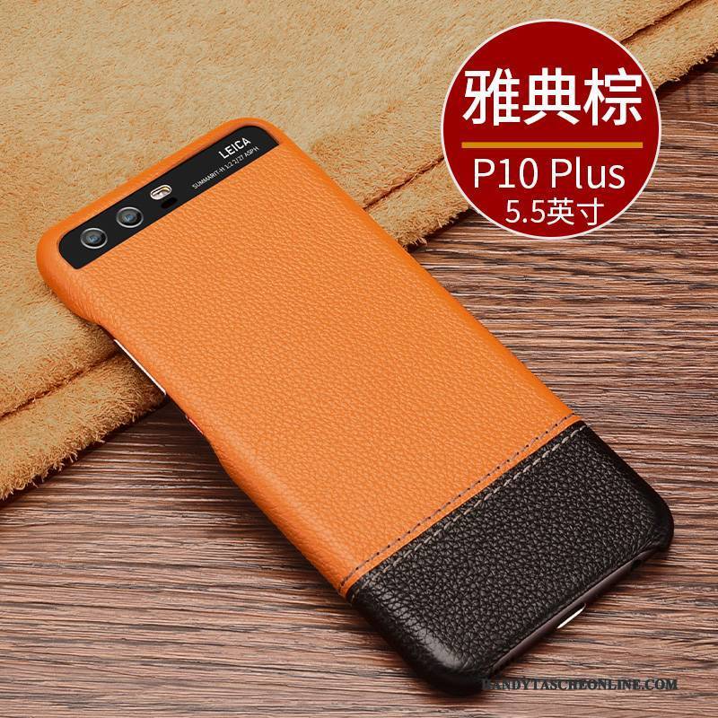 Hülle Huawei P10 Plus Lederhülle Anti-sturz Business, Case Huawei P10 Plus Schutz Neu Nähen