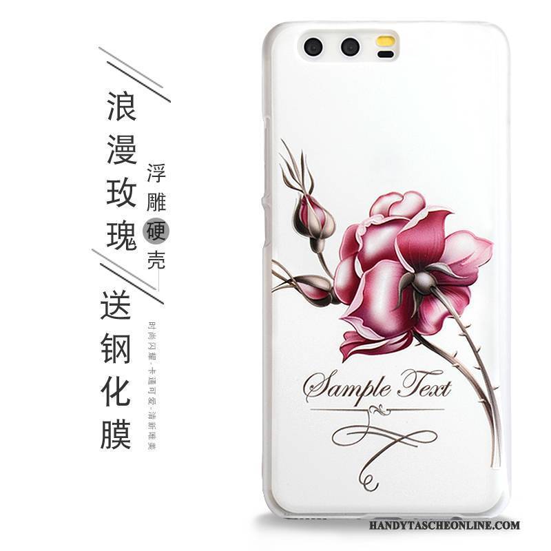 Hülle Huawei P10 Plus Schutz Schwer Anti-sturz, Case Huawei P10 Plus Prägung Persönlichkeit Grün