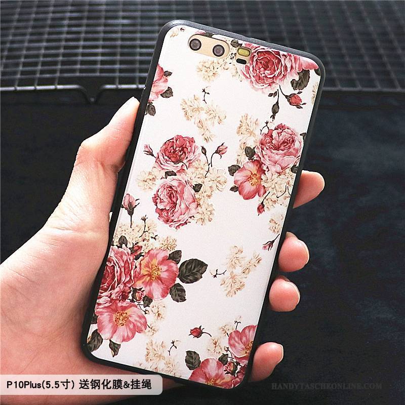 Hülle Huawei P10 Plus Silikon Hängende Verzierungen Licht, Case Huawei P10 Plus Taschen Persönlichkeit Handyhüllen