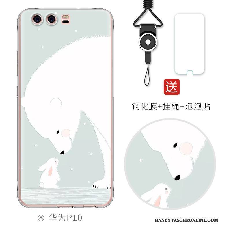 Hülle Huawei P10 Plus Silikon Persönlichkeit Handyhüllen, Case Huawei P10 Plus Farbe Anti-sturz Nette