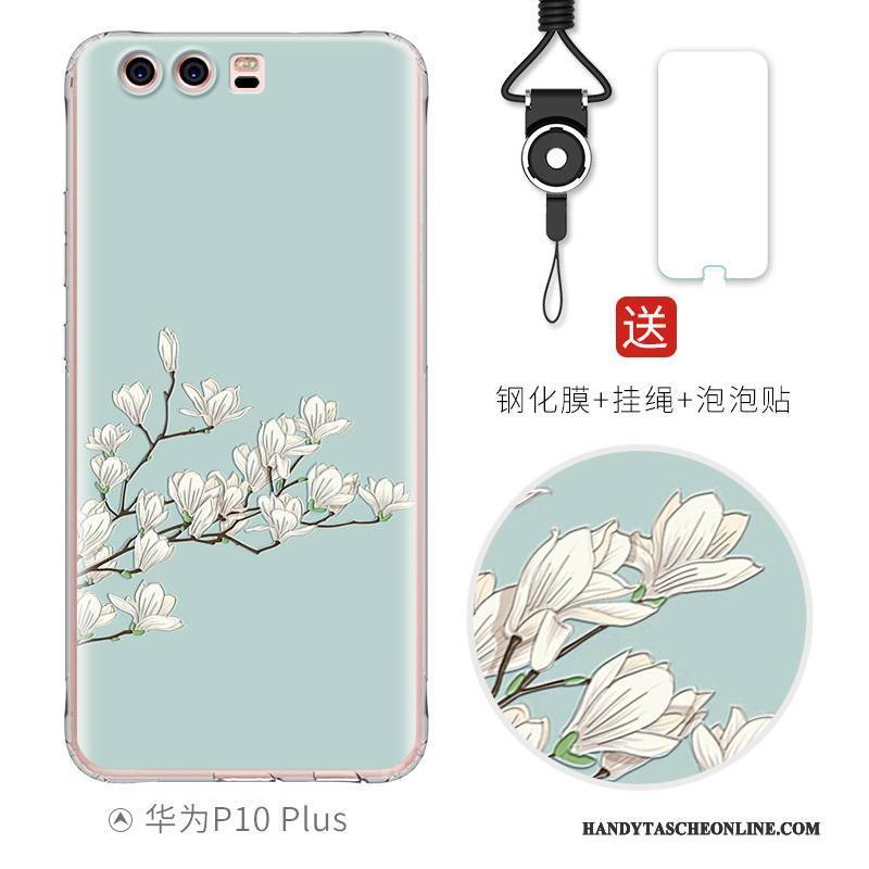 Hülle Huawei P10 Plus Silikon Persönlichkeit Handyhüllen, Case Huawei P10 Plus Farbe Anti-sturz Nette